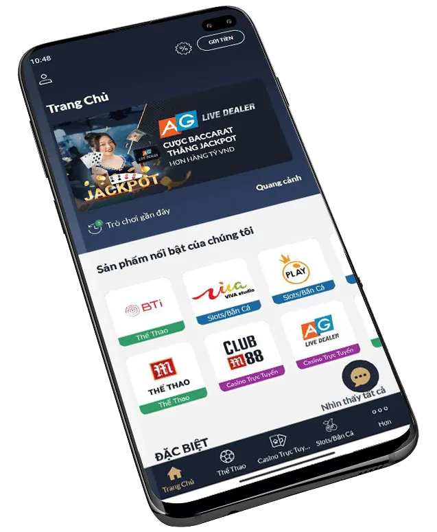 Đa dạng trò chơi casino trực tuyến tại CT88